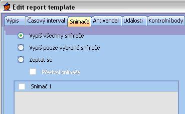 Edit report template