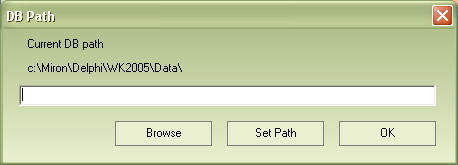 Database path