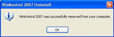 WinKontrol uninstall