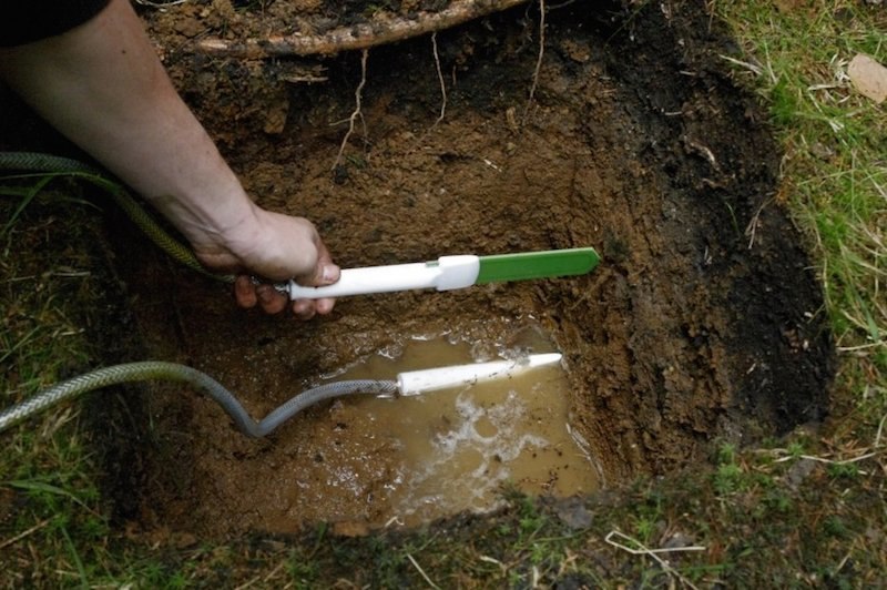 TMS Buriable installed in soil