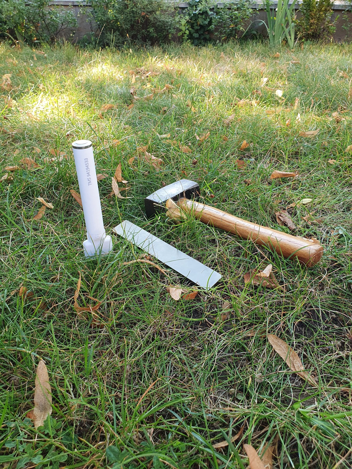 TMS Installed into the pilot hole